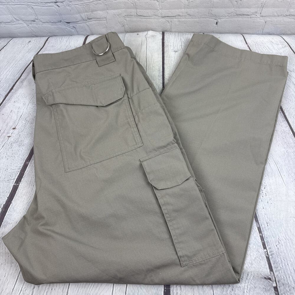 Tactical Tru Spec Cargo Pants Mens 38 X 30 (29) Khaki Brown